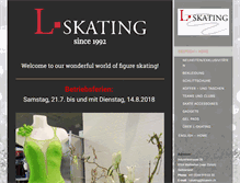 Tablet Screenshot of l-skating.ch